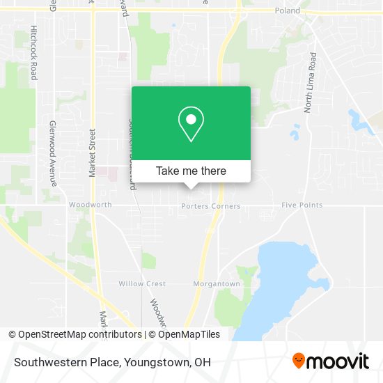Southwestern Place map