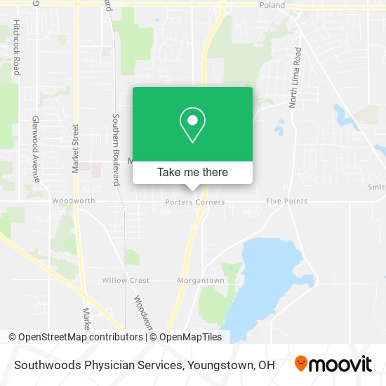 Mapa de Southwoods Physician Services