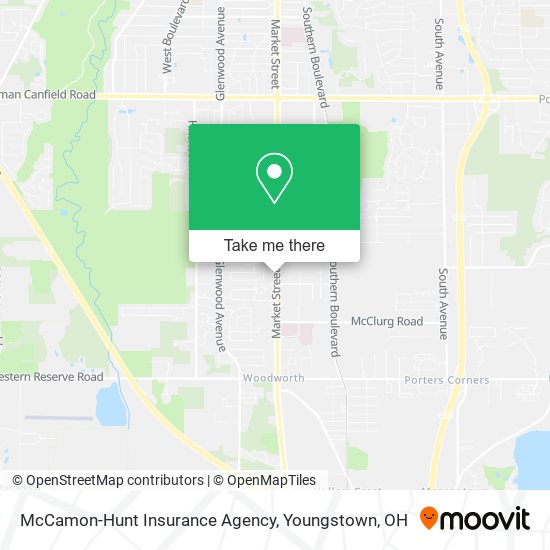 McCamon-Hunt Insurance Agency map