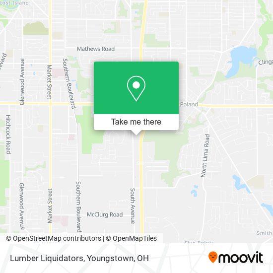 Lumber Liquidators map