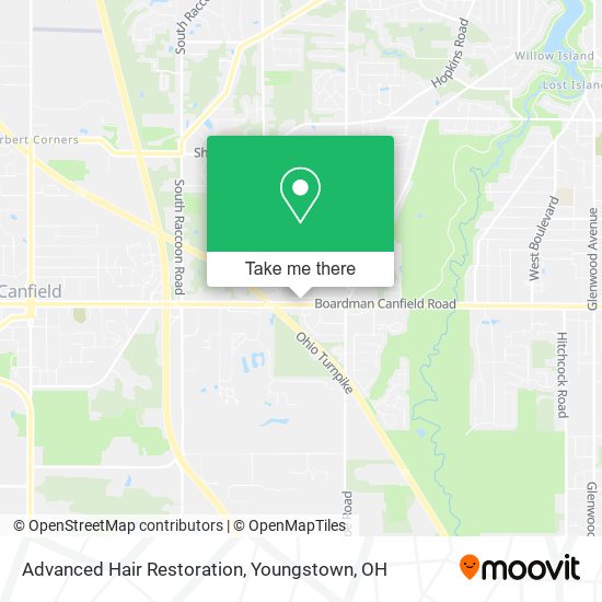 Mapa de Advanced Hair Restoration