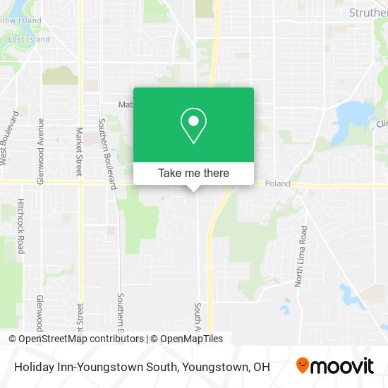 Mapa de Holiday Inn-Youngstown South