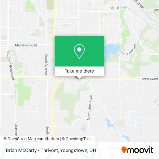 Brian McCarty - Thrivent map