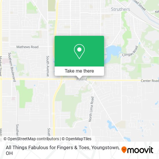 All Things Fabulous for Fingers & Toes map