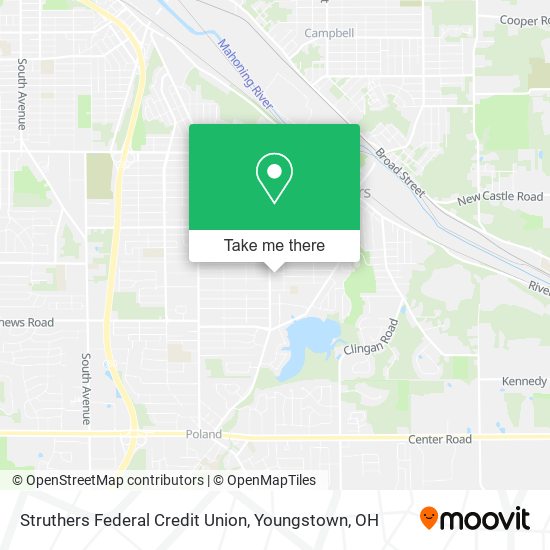 Mapa de Struthers Federal Credit Union