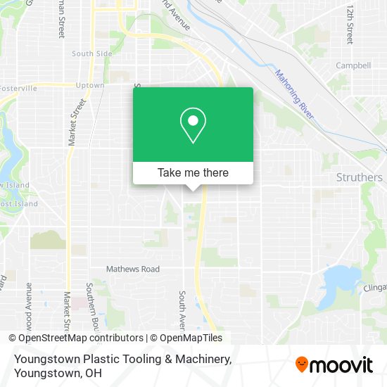 Youngstown Plastic Tooling & Machinery map