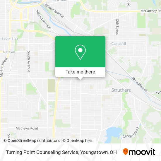 Turning Point Counseling Service map