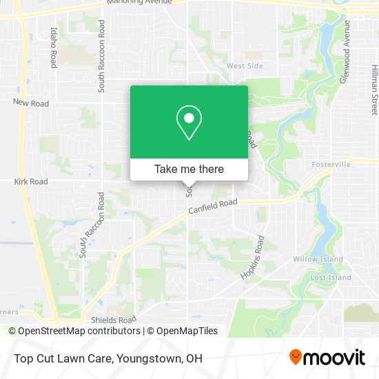 Mapa de Top Cut Lawn Care