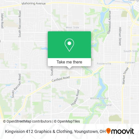 Kingvision 412 Graphics & Clothing map
