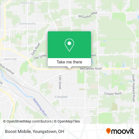 Boost Mobile map