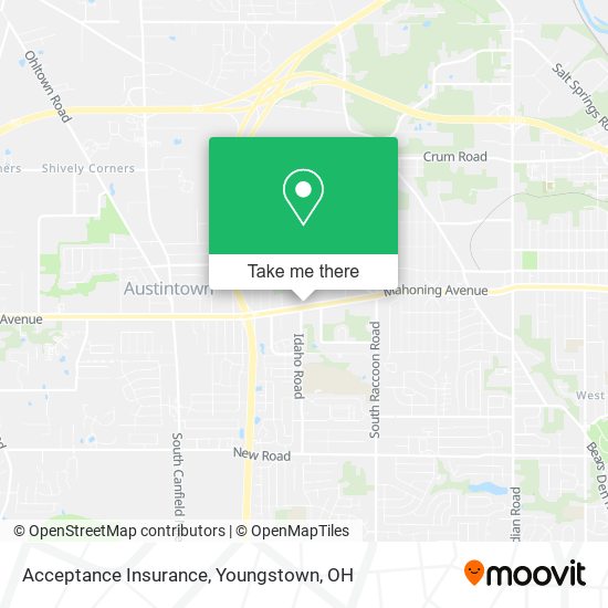 Acceptance Insurance map