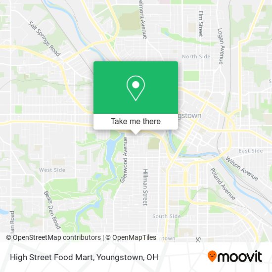 Mapa de High Street Food Mart