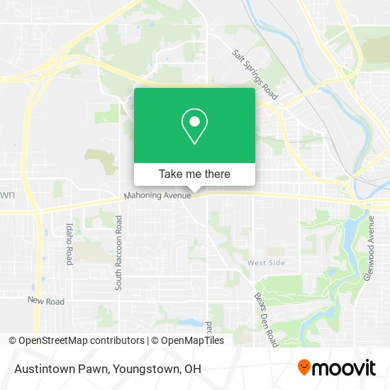 Austintown Pawn map