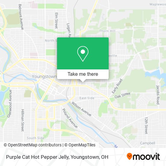 Mapa de Purple Cat Hot Pepper Jelly