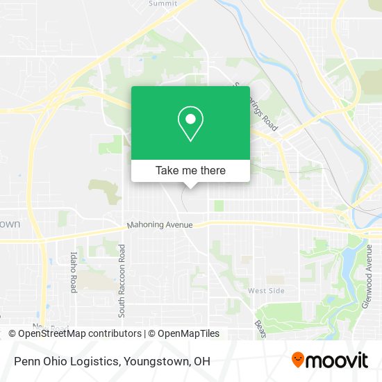 Mapa de Penn Ohio Logistics