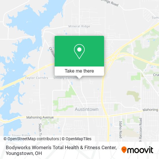 Mapa de Bodyworks Women's Total Health & Fitness Center