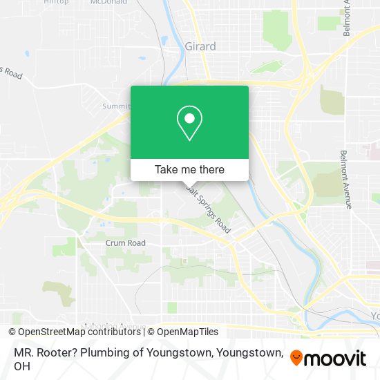 Mapa de MR. Rooter? Plumbing of Youngstown