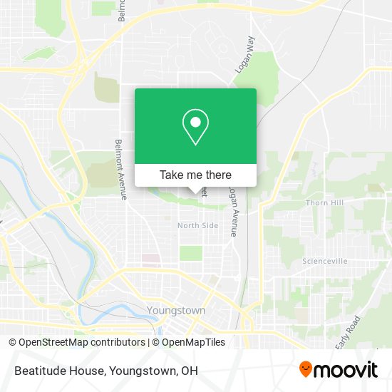 Beatitude House map