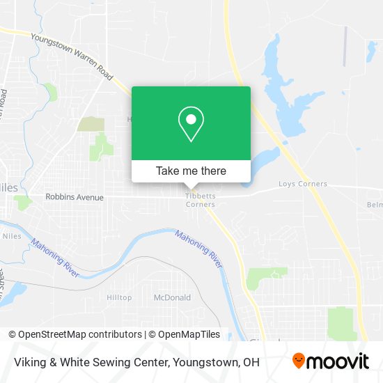 Mapa de Viking & White Sewing Center