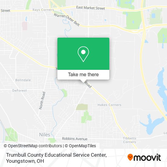 Mapa de Trumbull County Educational Service Center