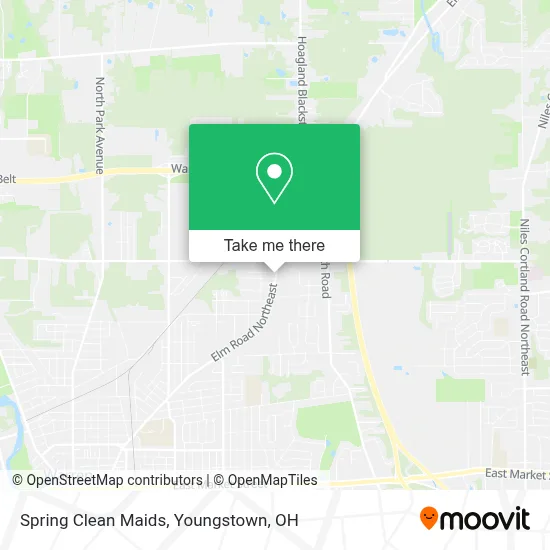 Spring Clean Maids map