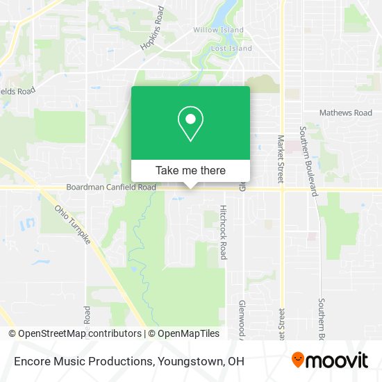 Mapa de Encore Music Productions
