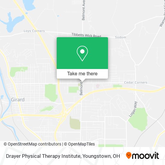 Drayer Physical Therapy Institute map