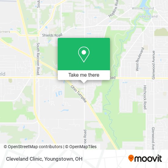 Cleveland Clinic map
