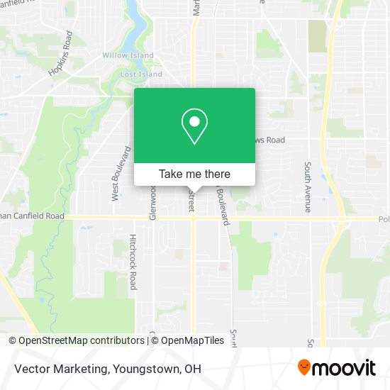 Vector Marketing map