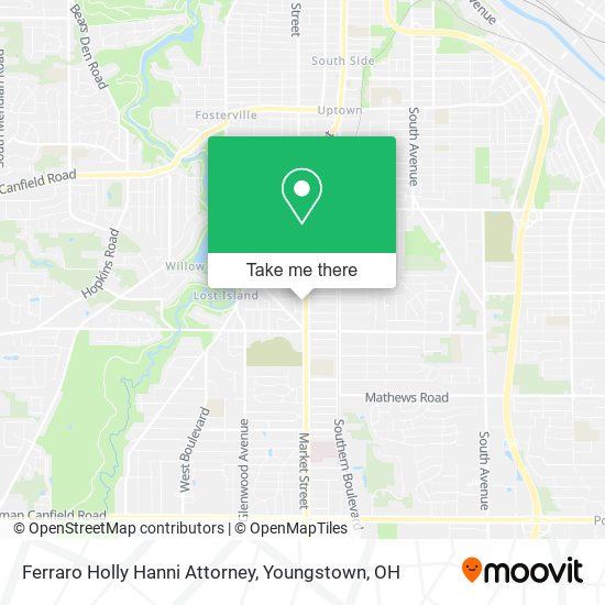 Ferraro Holly Hanni Attorney map