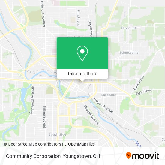 Community Corporation map