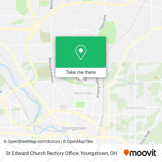 St Edward Church Rectory Office map