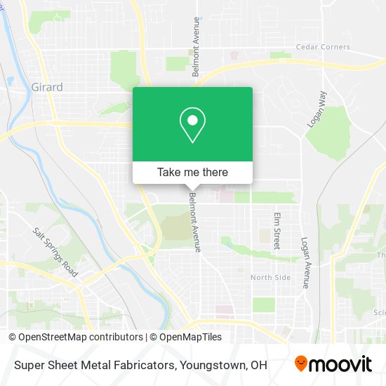 Super Sheet Metal Fabricators map