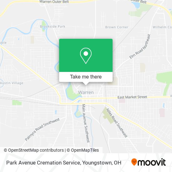 Park Avenue Cremation Service map