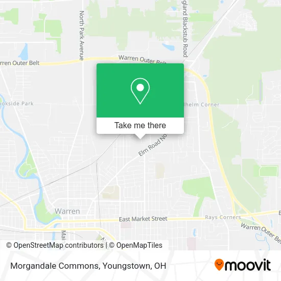Morgandale Commons map