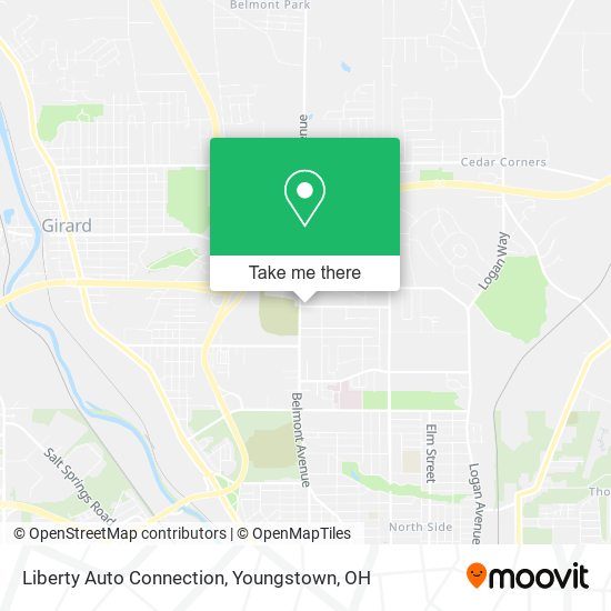 Liberty Auto Connection map