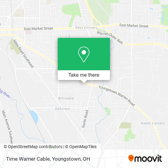 Mapa de Time Warner Cable