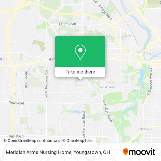 Mapa de Meridian Arms Nursing Home