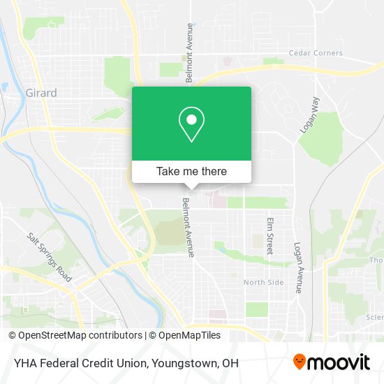 Mapa de YHA Federal Credit Union