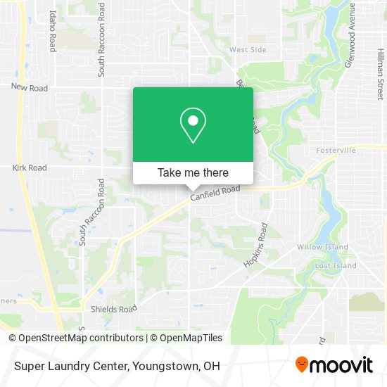 Mapa de Super Laundry Center