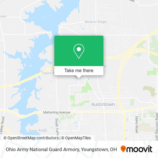 Mapa de Ohio Army National Guard Armory