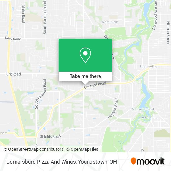 Cornersburg Pizza And Wings map