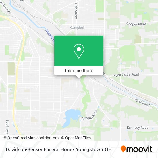 Davidson-Becker Funeral Home map