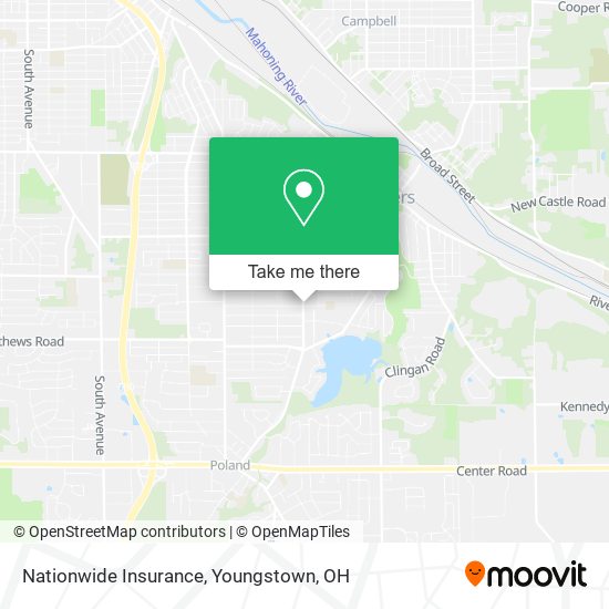 Nationwide Insurance map