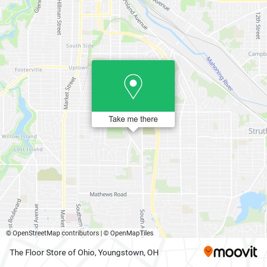 The Floor Store of Ohio map