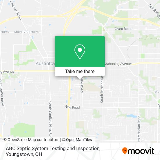 Mapa de ABC Septic System Testing and Inspection