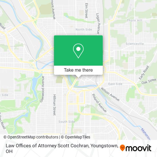 Mapa de Law Offices of Attorney Scott Cochran