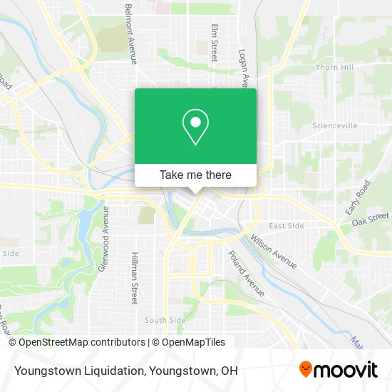 Youngstown Liquidation map