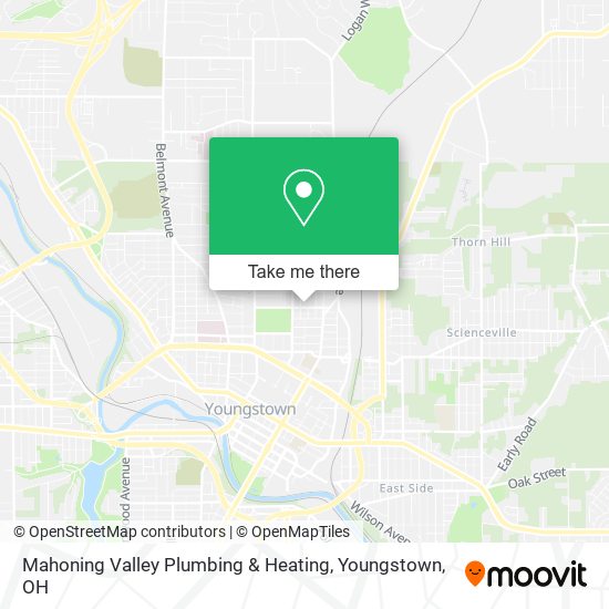 Mapa de Mahoning Valley Plumbing & Heating