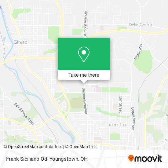 Frank Siciliano Od map
